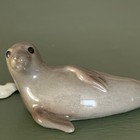 Retired Hagen Renaker Harp Seal Pup And Mom Miniatures Bone China Animals
