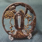 Miyabi Tsuba Sword Fittings Vintage Authentic Handcrafted Collection