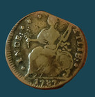 1787 Connecticut Cent   M 33 8-z13  r-5    Great Surfaces   Cool Clip Nice Coin