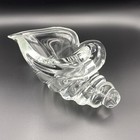 Large Vtg Licio Zanetti Murano Glass Conch Shell Sculpture Italy 11    Signed Mcm