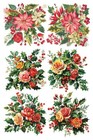 Iron Orchid Design Iod Kitschy Christmas Transfer Retired 8  X 12  New   