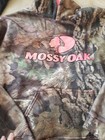 Mossy Oak Girl Youth Camo Hoodie Large 14 16 Pullover Sweatshirt Hunting Pink