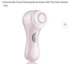 Clarisonic Mia 2 Sonic Facial Cleansing Brush System Pink Face Cleaner Device