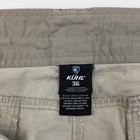 Kuhl Ambush Mens Hiking Cargo Shorts Zip Pockets Outdoor Casual Size 36