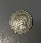 1902 King Edward Vii   Queen Alexandra Coronation Bronze Medal Coin British Uk