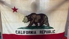 Vintage California Republic Bear Flag  3 X 5 Ft 100  Cotton  1960-70 