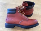 Vintage Red Wing Boots Oxblood Rare 2245 Red Brown Size 10 D Mens Super Sole