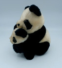 Vintage Jerry Schultz Mama And Baby Panda 7 Inch Panda Bear Plush Stuffed Animal