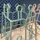 Yaffa Mod Shoe Storage Rack Vintage 1980s Retro Pair