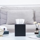 Black Tissue Box Cover tissue Box Cover Square black Tissue Box Holders tissue