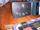 1999 Canada Proof Set  8 Encased Coins  Perez Voyage Silver Dollar     