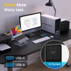 Goldenmate 1500va 1000w Pure Sine Wave Ups Backup Power Supply Lifepo4 Battery