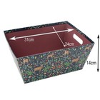 Christmas Hamper Gift Boxes 27cm  29cm And 31cm Set Of 3 Woodland Reindeers
