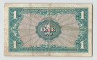 Usa Mpc 1 Dollar  Series 611  1961  1964-69   H06788435h  Block 9  F  vf  B3