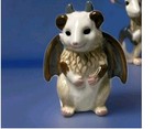 Possum Costume Salt   Pepper Shakers Bat Fairy Halloween 2026 New