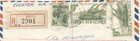 Papua New Guinea 1961 Registered Airmail Cover Kieta To Rabaul 5d   1 - Franking