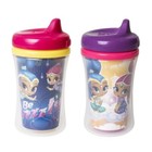 Nuk 12  Months Nickelodeon Shimmer   Shine Hard Spout 9 Ounce  2 Sippy Cups
