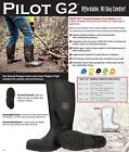 Mens Plain Toe Rubber Fishing Hunting Waterproof Pvc Work Mud Black Rain Boots