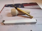 Terzetti Model Santos Metal Body Ballpoint Pen- Gold Filigree Pattern gift Box