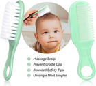 Baby Grooming Kit  Infant Safety Care Set With Hair Brush Comb Nail Clipper Nasa