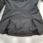 Oeq Icon Winter Parka Coat Women Small Black Equestrian Riding Detachable Hood