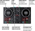 Numark Party Mix Ii Dj Controller Serato Lite Led Light Show Portable Mixer