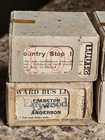  4  Boxes Of Nos Ward Bus Line Tickets - Elwood Indiana In Anderson Frankton 
