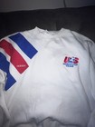 Rare Adidas Wc Usmnt Usa Mens Soccer National Team 1990 Sweatshirt L