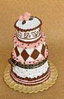 Boyds Bears 2011 Birthday Girl   s Celebration Cake W Icing Mcnibble Nib 92 3600