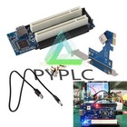 Pci-e Express X1 To Dual Pci Riser Extend Adapter Card With Usb 3 0 Cable New