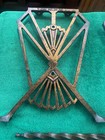 Reclaimed Art Deco Cast Iron Side Bench Ends   Connecting Rod Parts    Free S h