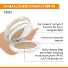 Compact Powder Spf 50  Uva Uvb Blue Light Beige 0 35 Oz Av Ne High Protection