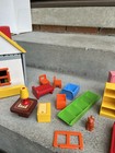 Vintage 1990 Play Mobile 123 House