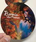 Florence And The Machine Lungs 3 Promo Stickers For Cd Florence Welch Dog Days
