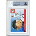 Jack Mckeon Auto 2004 Topps Heritage  130 Miami Marlins Signed Card Beckett Slab
