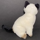 Russ Yomiko Plush Siamese Cat Stuffed Kitty Black White Blue Eyes Hang Tag