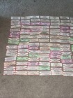 Large Lot Of 150 Original Jukebox 45 Record Title Strips  p24
