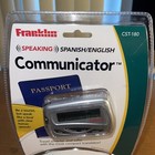 Franklin Speaking Spanish-english Communicator Cst-180 Compact Translator  New