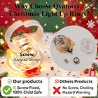 Qvatoxis Christmas Party Favors Light One Size Fits Most Children  Multicolor