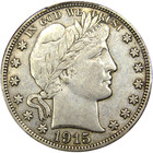 1915-d 50c Pcgs   Cac Xf45 Barber   Looks Original Au    Video Added 