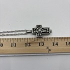 Cross Necklace For Cremation Urn Ashes Memory Pendant Locket