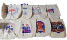 Pepsi Cola Collectors Club Lot Of 8 Tote Bags From 1993 To 2006 Never Used