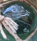 Japanese Glass Fishing Floats  9  Mix  Size hues All Makers Marks Antique Usa Bz