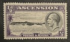 Travelstamps  1934 Ascension Stamps Sg 21 - 14 Perf - Kgv - Mint Mogh
