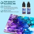 Nawodart Alcohol Ink Set - 26 Bottles Vibrant Colors Alcohol Inks