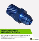Adpater - 3 8  Npt To  6 Jic