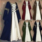 Medieval Renaissance Dress Women s Vintage Halloween Gothic Costume Party Dress