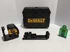Dewalt 20v Atomic Green Cross-line Laser Level With Case     Dcle34021b