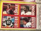 1985 Topps Football Wax Pack Box Empty Bottom Card 2 Panels Marino