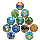 1-12 Months Aa Sobriety Coin  12pcs Whole Year Recovery Milestone Sobriety Gifts